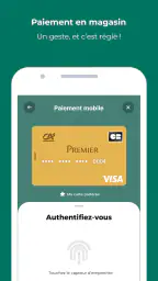 Paiement mobile CA screenshot