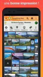 Paragliding Map screenshot