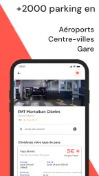 Parking Paris, Europe Parclick screenshot