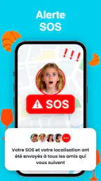 Partage de position screenshot