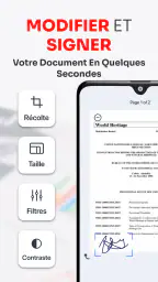 PDF scanner, document modifier screenshot