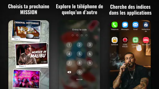 Peek a Phone - Jeu détective screenshot