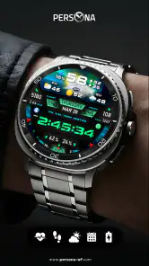 PER27 Digital Watch Face screenshot