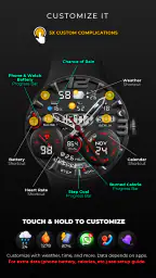 PER32 Ultra Hybrid Watch Face screenshot