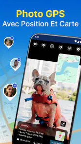 Photo GPS: Localisation, Carte screenshot