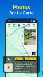Photo GPS: Localisation, Carte screenshot
