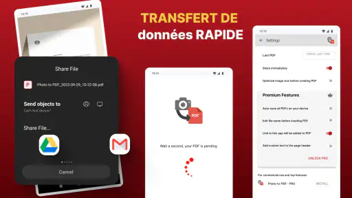 Photos en PDF Convertisseur screenshot