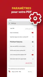Photos en PDF Convertisseur screenshot