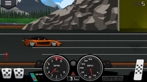 Pixel Car Racer screenshot