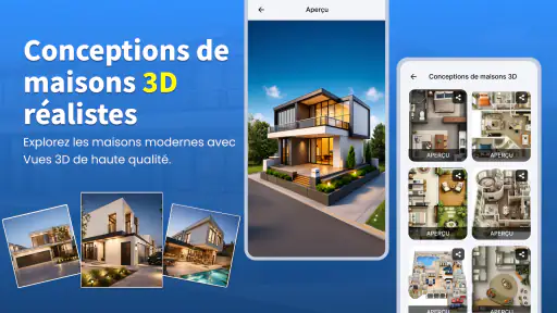 Plan de maison 3D screenshot