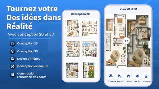 Plan de maison 3D screenshot
