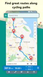 Planificateur itinéraires vélo screenshot
