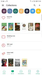 Pocketbook lecteur screenshot