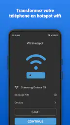 Point d'accès Wi-Fi portable screenshot