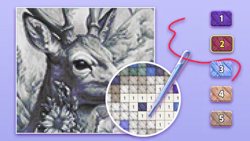 Point de croix: Cross Stitch screenshot