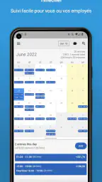 Pointeuse Heures et Salaire screenshot