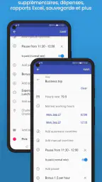 Pointeuse Heures et Salaire screenshot