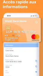 Portefeuille de cartes screenshot