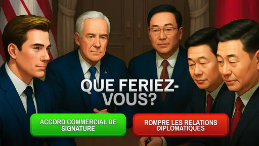 Pouvoir du Président : Jeu screenshot