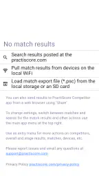 PractiScore Competitor screenshot
