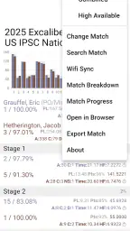 PractiScore Competitor screenshot