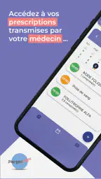 Prescription en ligne screenshot
