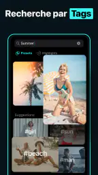 Presets pour Lightroom, Filtre screenshot