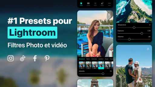 Presets pour Lightroom, Filtre screenshot