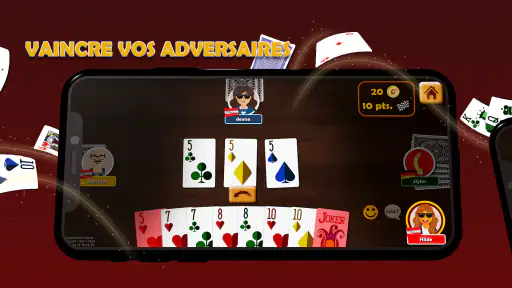 Président Jeu de Carte Online screenshot
