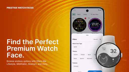 Prestige: Cadrans Wear OS screenshot