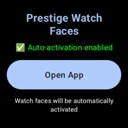Prestige: Cadrans Wear OS screenshot