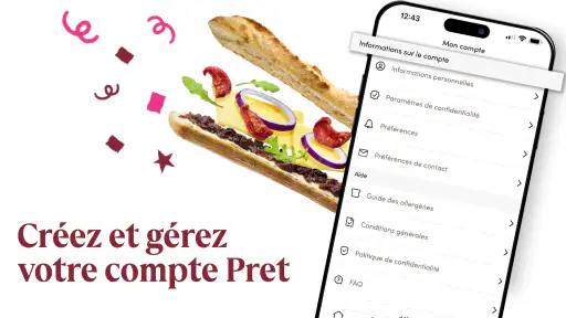 Pret A Manger screenshot