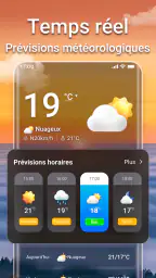 Prévisions météo et radar screenshot