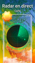 Prévisions météo et radar screenshot