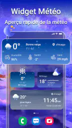 Prévisions météo et radar screenshot
