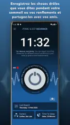 Enregistreur sommeil et cycle screenshot