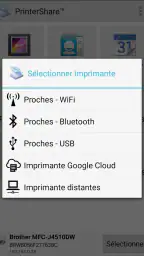 PrinterShare Impression mobile screenshot