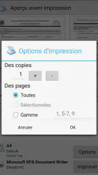 PrinterShare Impression mobile screenshot