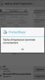 PrinterShare Impression mobile screenshot