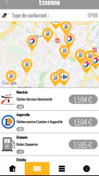 Prix carburant moins cher screenshot