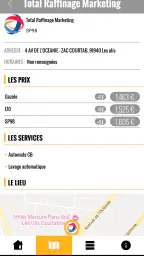 Prix carburant moins cher screenshot