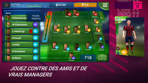 Pro 11 - Football Manager Game screenshot