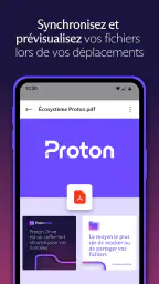 Proton Drive: Stockage cloud screenshot