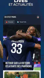 PSG Officiel screenshot