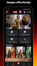 Purvia: AI Art, Video & Swap screenshot