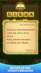 Puzzle Mot Croix Bible screenshot