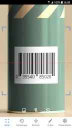 QR Code Scanner (français) screenshot