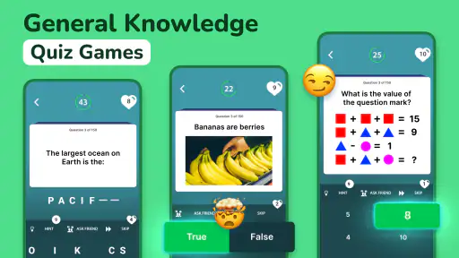 Quiz culture générale screenshot