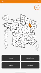 Quiz Départements et Régions screenshot