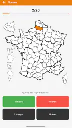 Quiz Départements et Régions screenshot